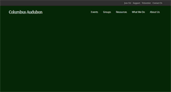 Desktop Screenshot of columbusaudubon.org